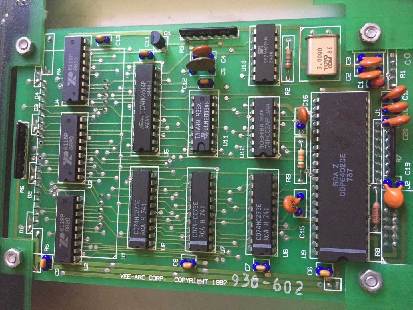 Vee-Arc 930-700,404-098,930-602 Pc Regulator Board Super 7000,Cy,Sb