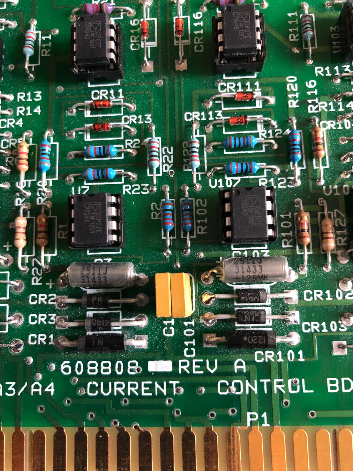 Demag Bypass 608808 Rev A Current Control Board,P-519901,Sl