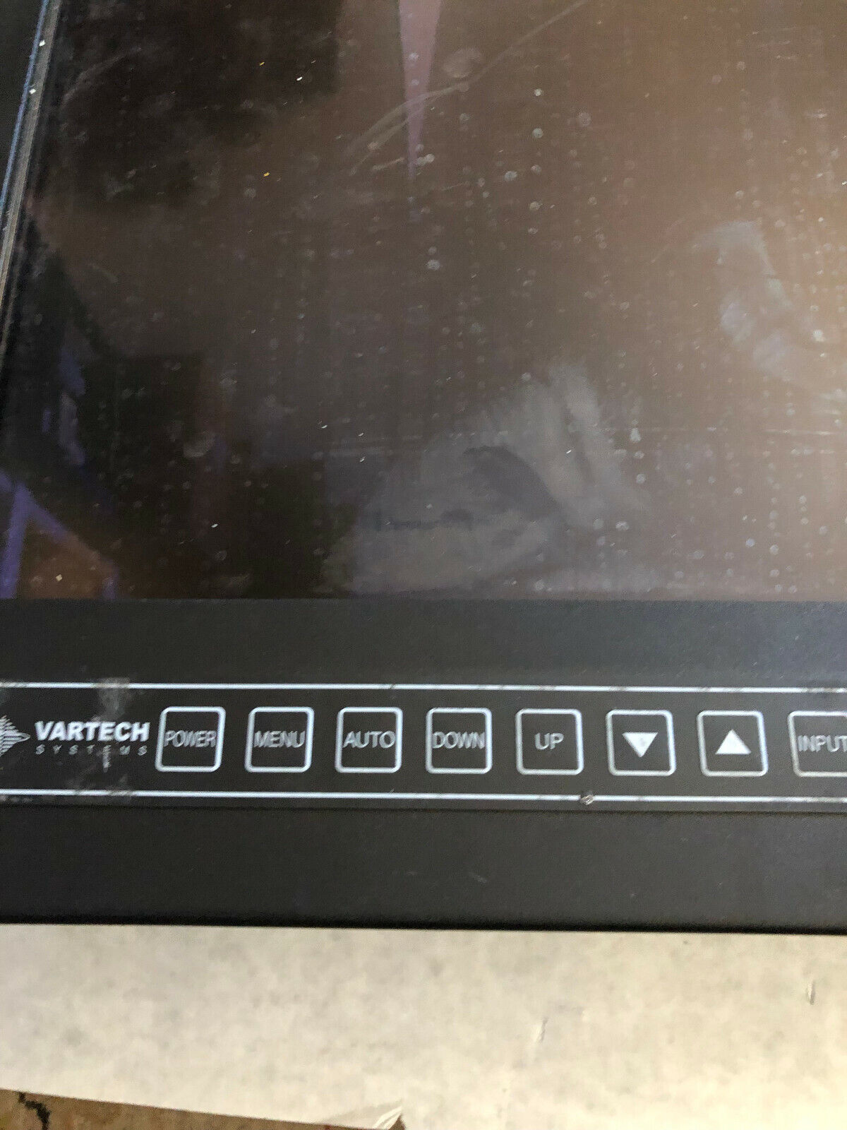 Vartech Vt213p Operator Interface (No Power One For Parts & Repair Only),Bk