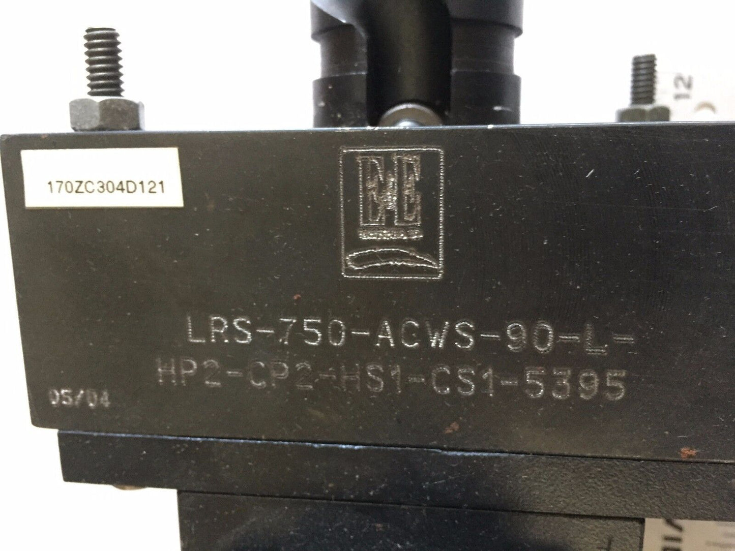 Parker 02.50 J2aus19a 1.500,Lrs-750-Acws-90-L-Hp2-Cp2-Hs1-Cs1-5395 P+F 2062,Ap