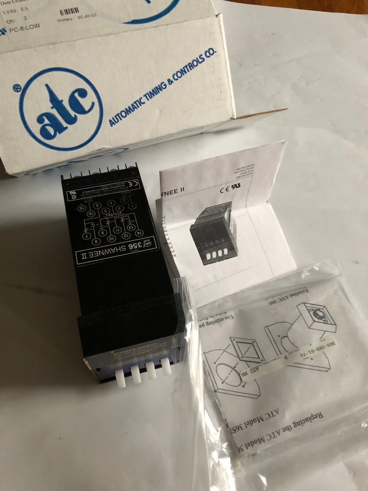New Atc 356C350q30px 356C Series Panel Mount Counter,356 Shawnee Ii,Bj