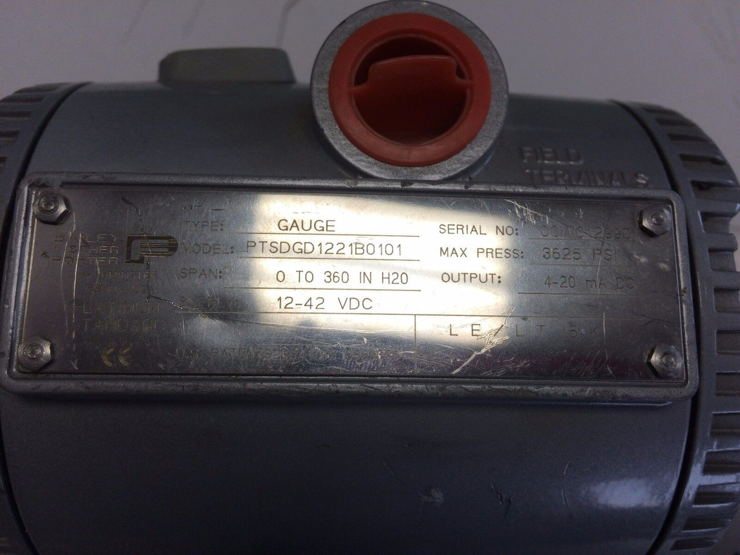 New Baily Fischer Porter Ptsdgd1221b0101,Gauge Transmitter,1/4" Npt,6640211,Ap