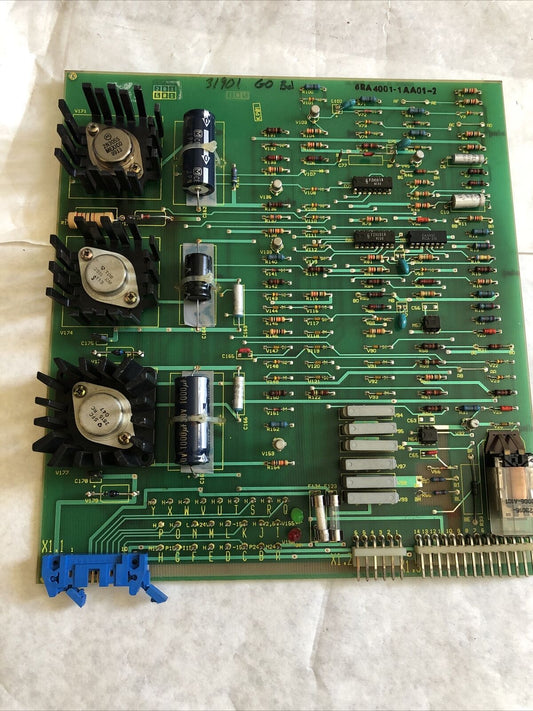 Siemens Ge.647101.0400.01 Cnc Pc Control Board, 6Ra4001-1Aa01-2,Eb