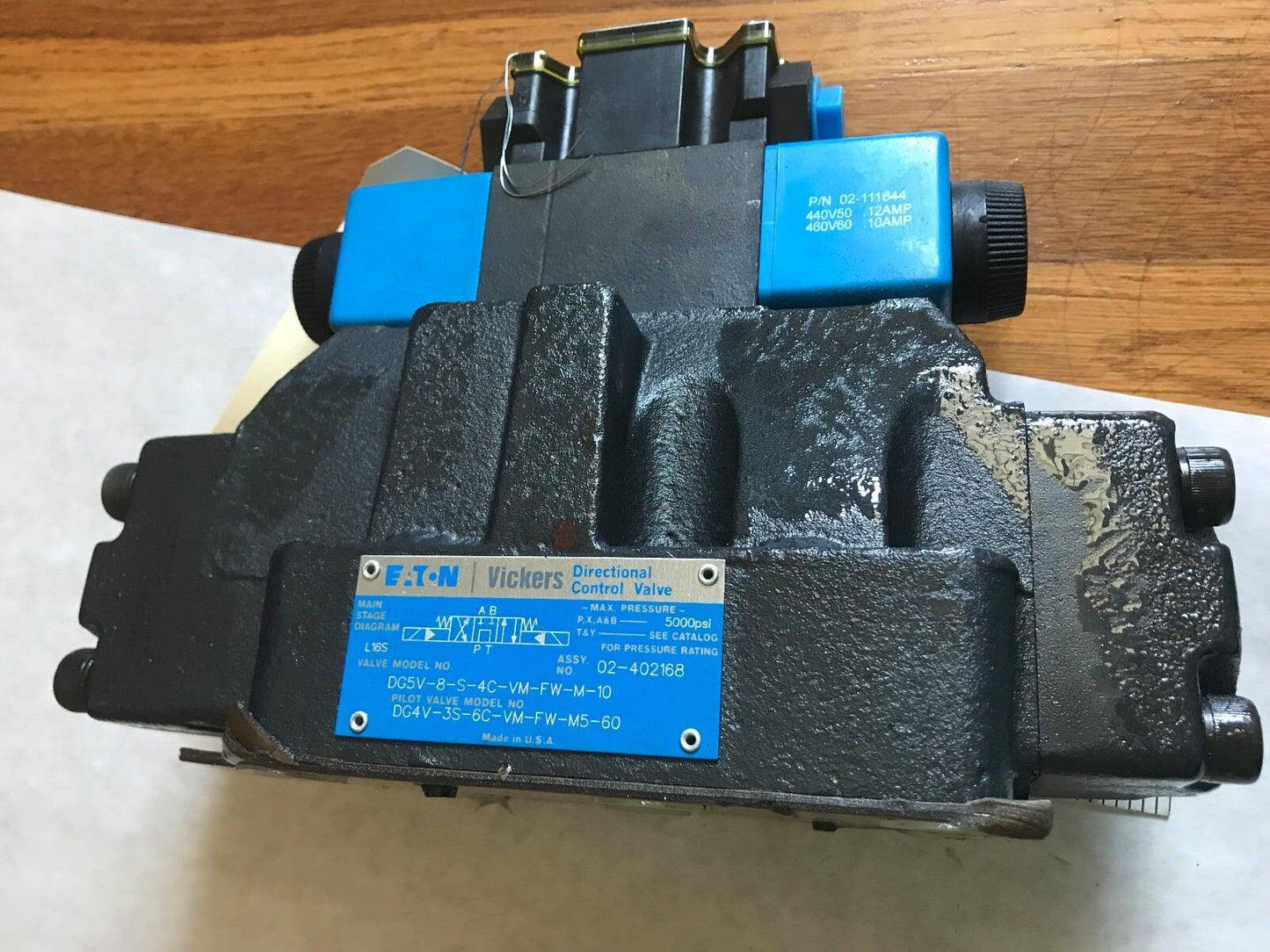 Vickers Dg5v-8-S-4C-Vm-Fw-M-10,Eaton Dg4v-3S-6C-Vm-Fw-M5-60 Hydraulic Valve,Ei