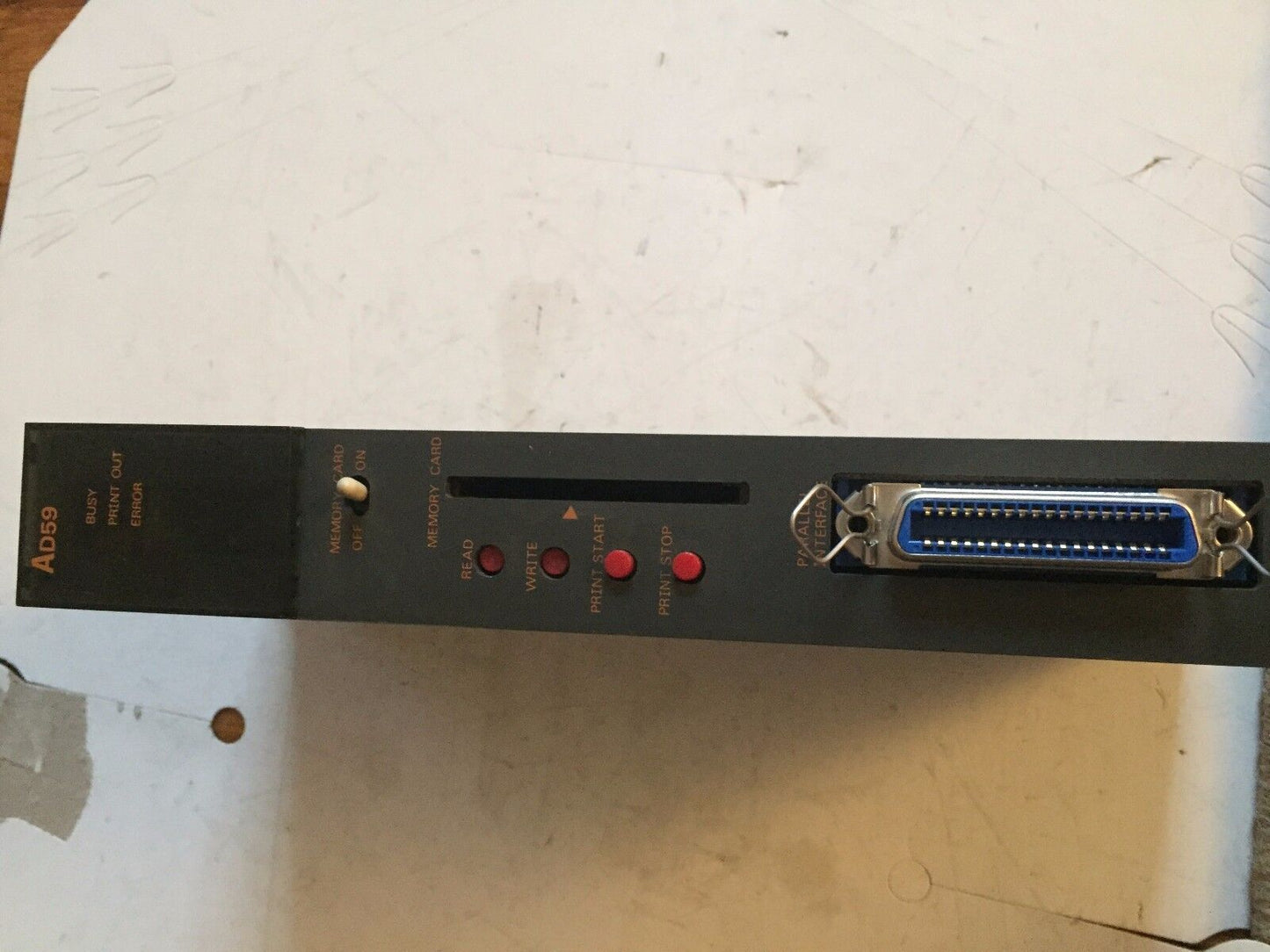 Mitsubishi Ad59 Memory Board Parallel Port Centronics,Ct