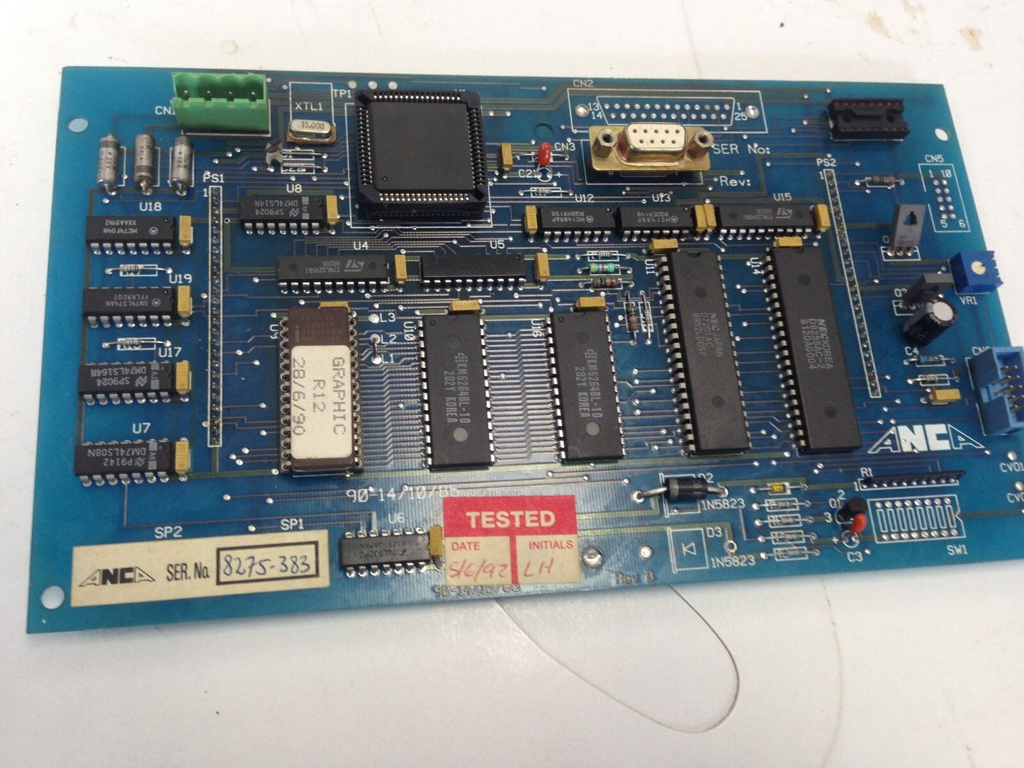 Anca 90-14/10/85 Fastgrind One Half Of Display Control Board,Dl