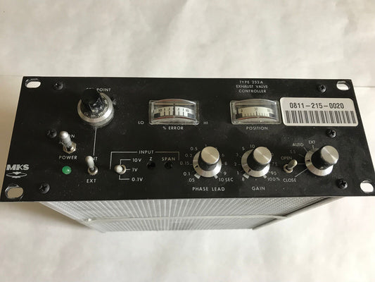 Mks 252A-1-Vpo-Plo,Mks 252A Exhaust Valve Control/Monitor Unit Controller,Sa