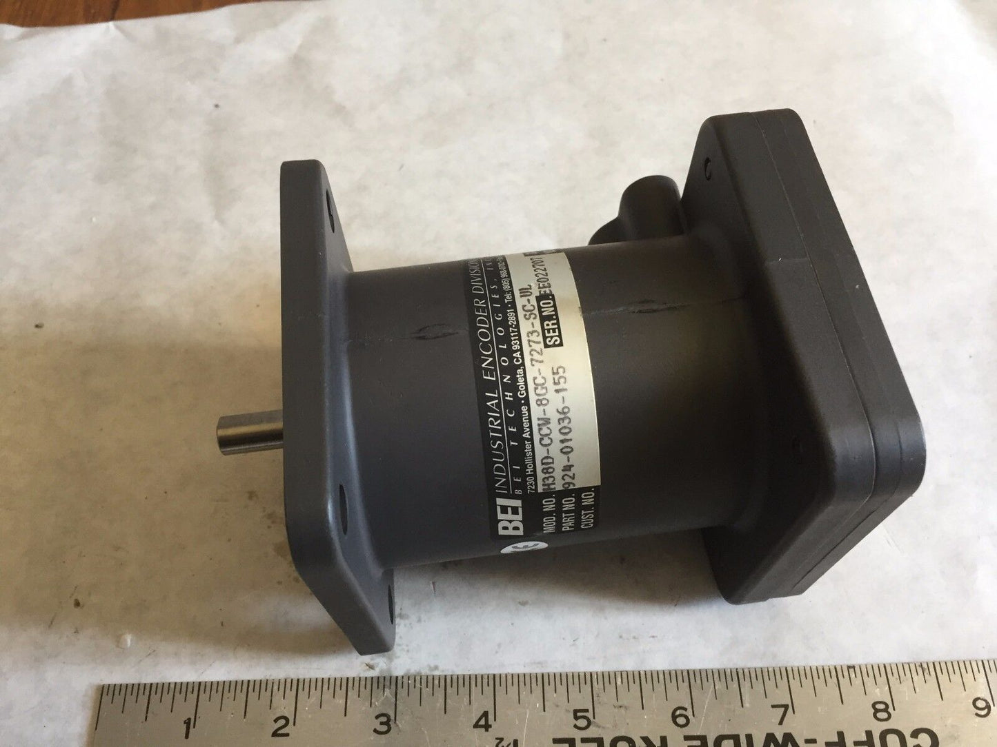 Bei H38d-Ccw-8Gc-7273-Sc-Ul,Bei 924-01036-155 Rotary Encoder H38d 7.5-24Vdc,Ak