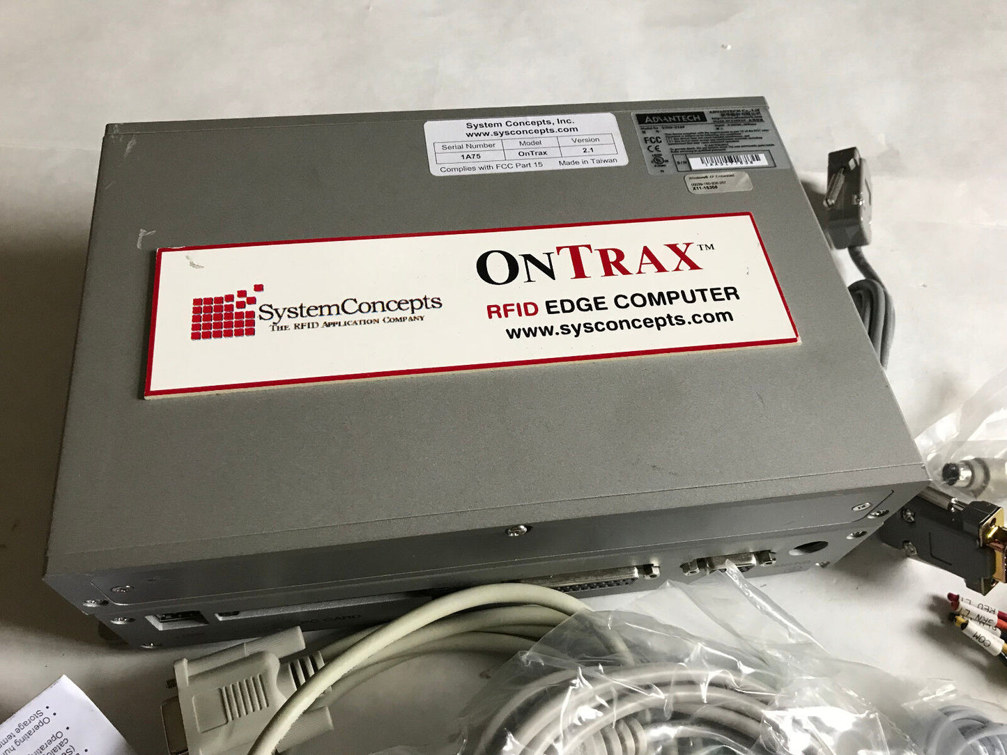 Systems Concepts Ontrax Rfid Edge Computer Module,Advantech Uno-2160,Sb