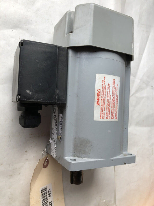 Induction Gear Motor Spbgfm-15-025-Tg3cxxmpp,3Ph 1/10Hp, Ratio 25:1, 460V,Aq