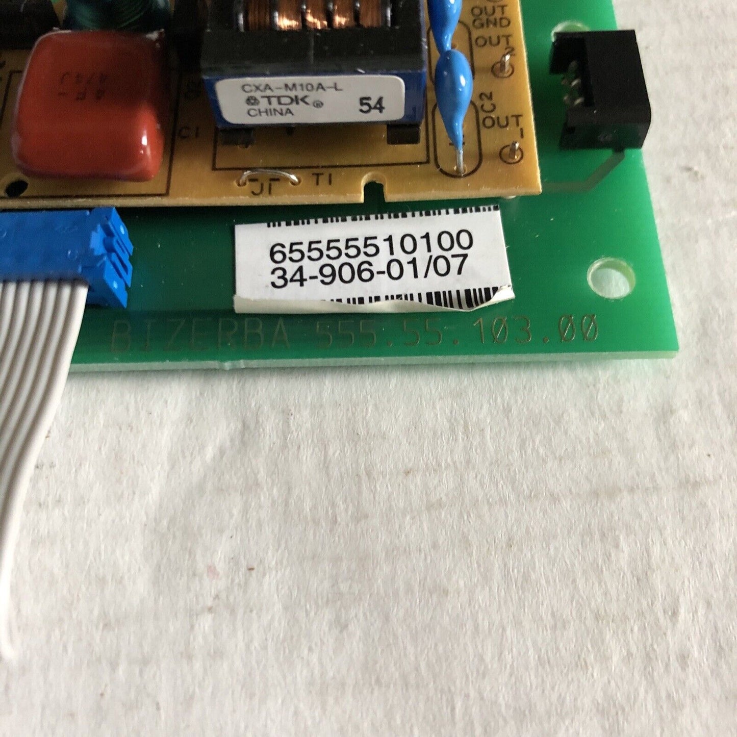 Bizerba 555.55.103.00,2000208167 000240 65555510100 34-906-01/07,Tdk Cxam10al,Eh