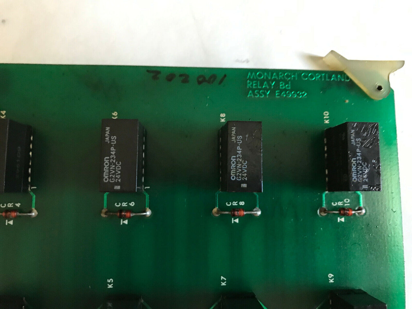 Monarch Cortland E49932,Circuit Board Relay Bd  Assy E49931,Monarch E49932,Ah,Eu