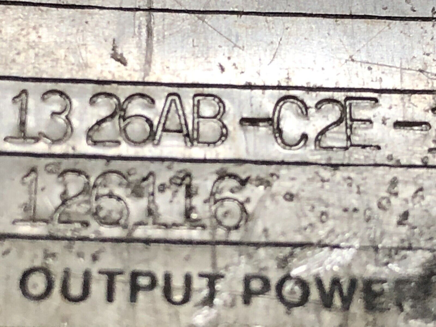 Allen Bradley 1326Ab-C2e-11-A7 Bulletin 1326 Ac Servo Motor,Part 126116,360,By