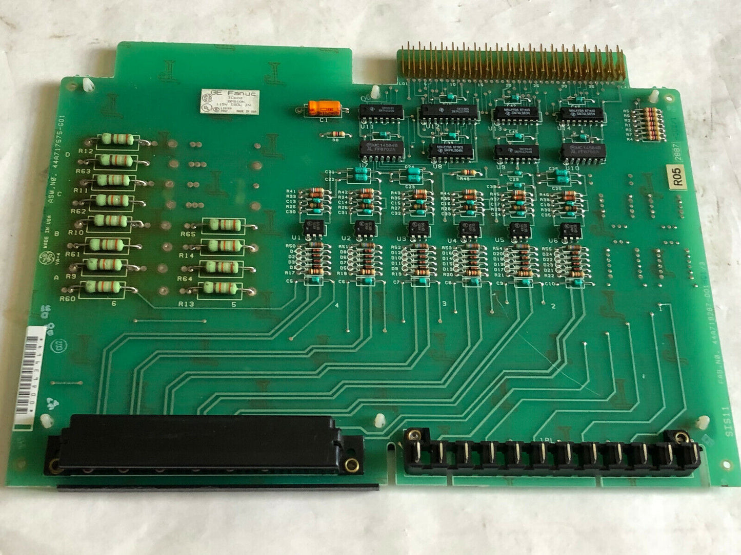 Ge Fanuc Ic600 Bf810k, 44A719287-001R01/3,44A717575-G01 Board,Hj