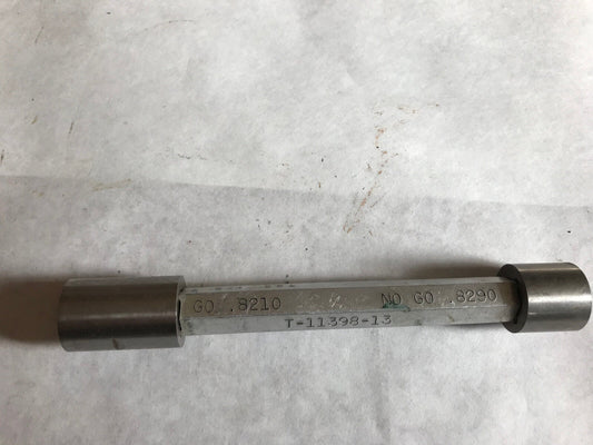 The Pipe Machinery 8210,8290 Go No Go Plug Gauge Inspection Gage .8210 .8290,Ag