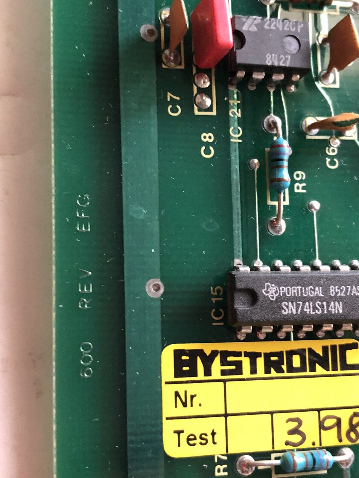 Bystronic 4620401,Edv 462.0401 Ed403-0-A 1520 1320 Control Board 600 Rev Efg,Tc