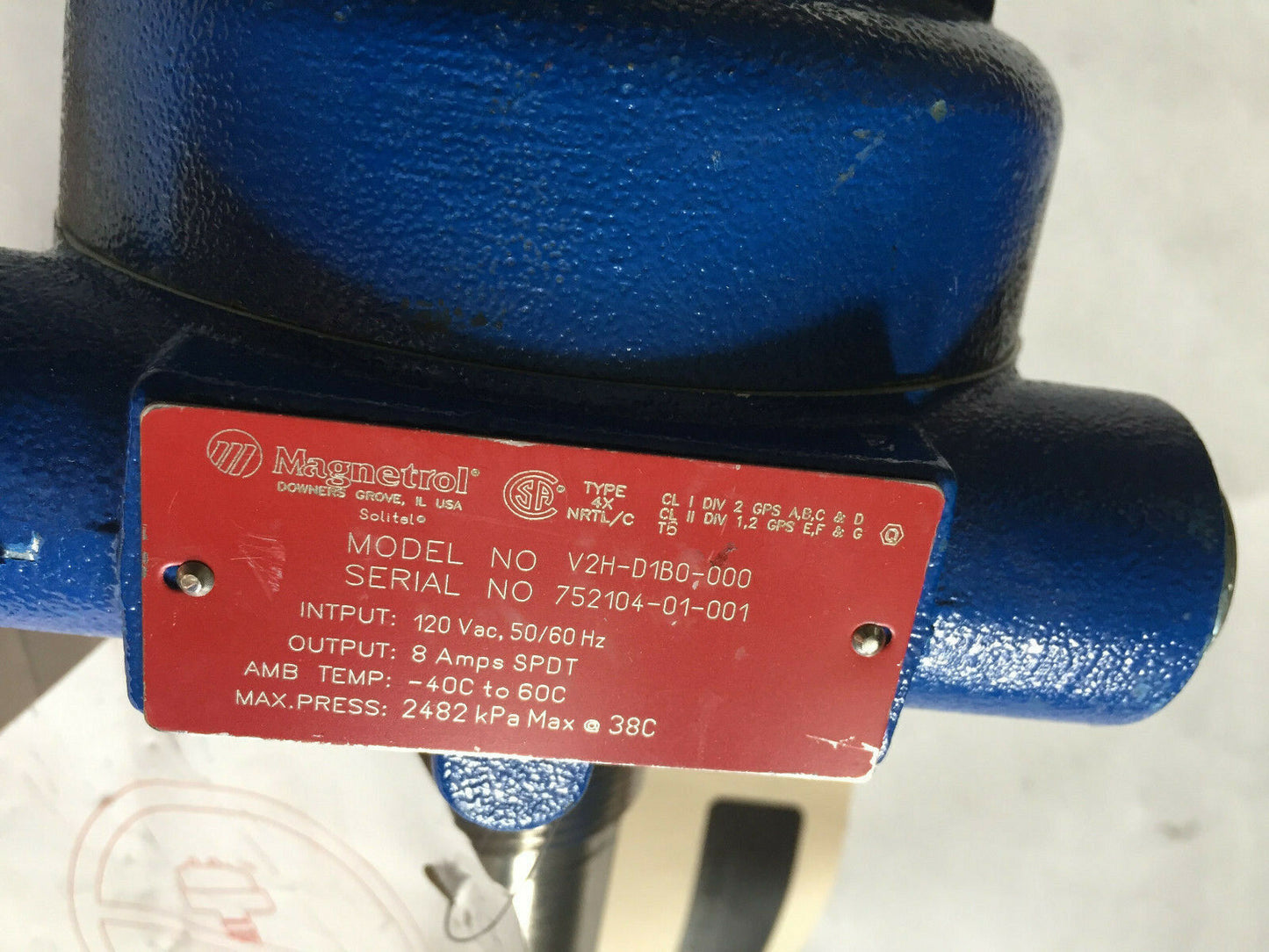 New Magnetrol V2h-D1b0-000,V2h-D180-000 Rod Switch,Sl