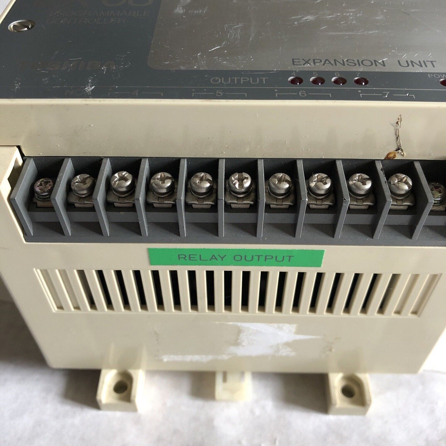 Toshiba Ex08*2Eroa5,Toshiba Ex08 Programmable Controller, Ex082eroa5,Ed
