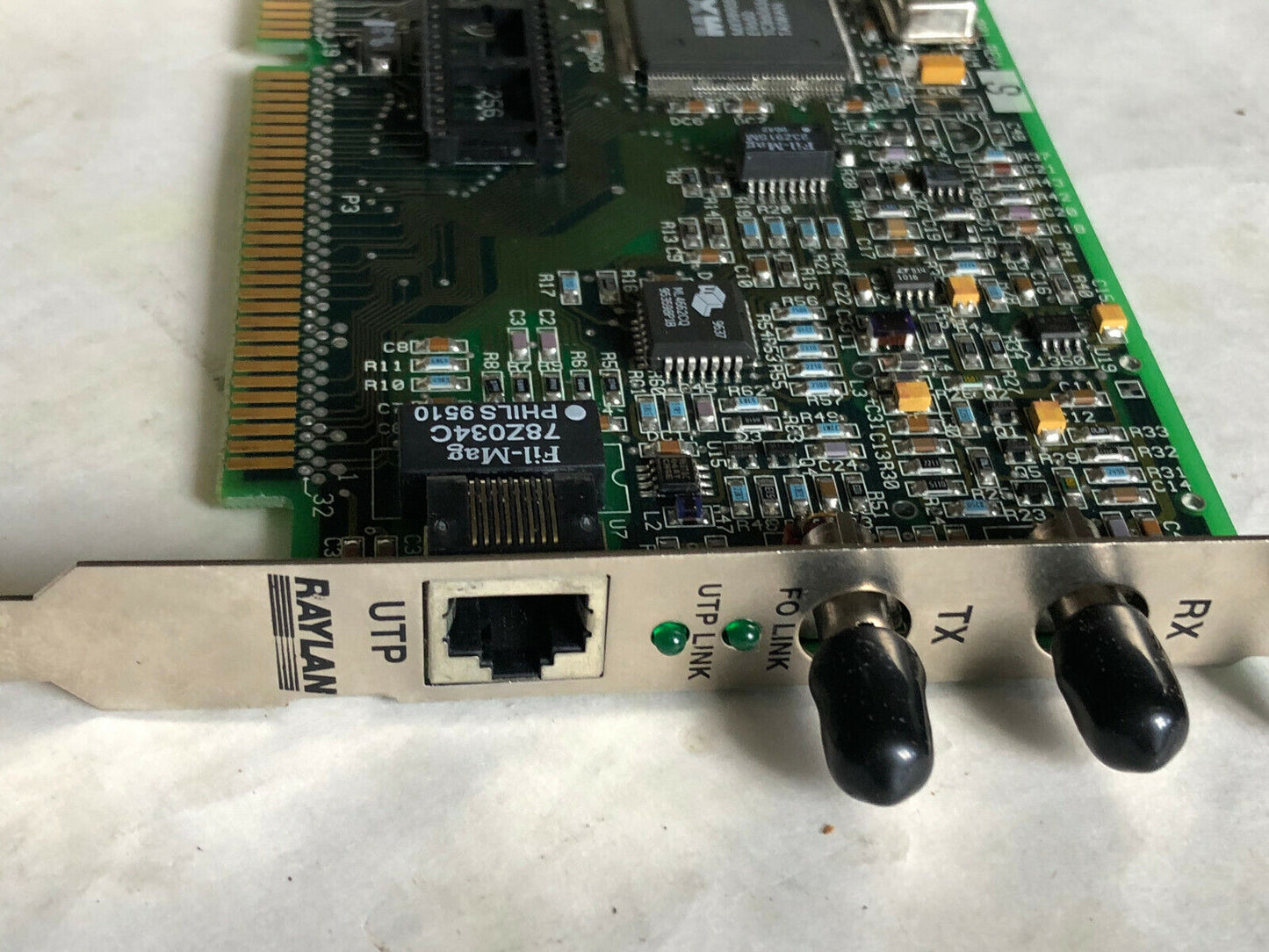 Raylan 50-0230-001 Rev.S Fiber Ethernet Card,Sb