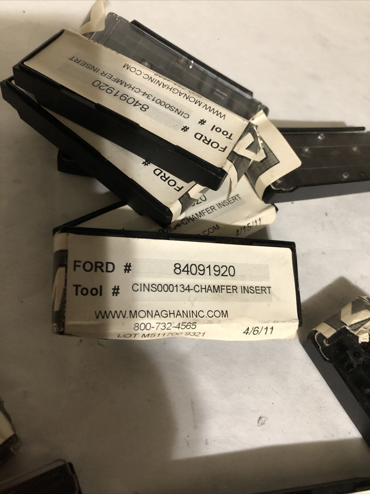 New Lot 110 Monaghaninc Cins000134 Chamfer Insert Carbide Inserts,84091920,Fg