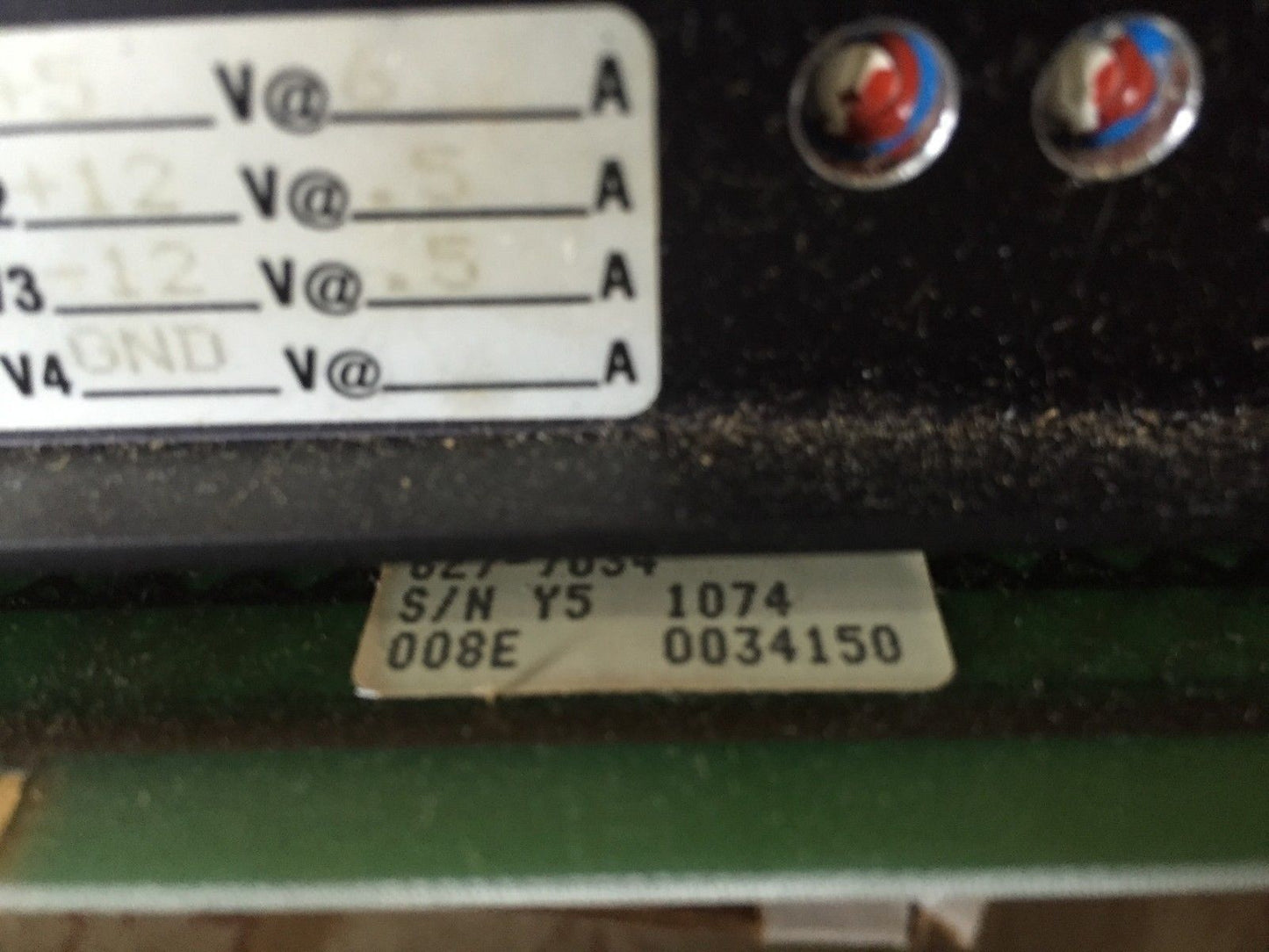 Honeywell 627-7034 Power Supply Module,Vt75-399-11/Cx,Vst75-3499-09,Ba
