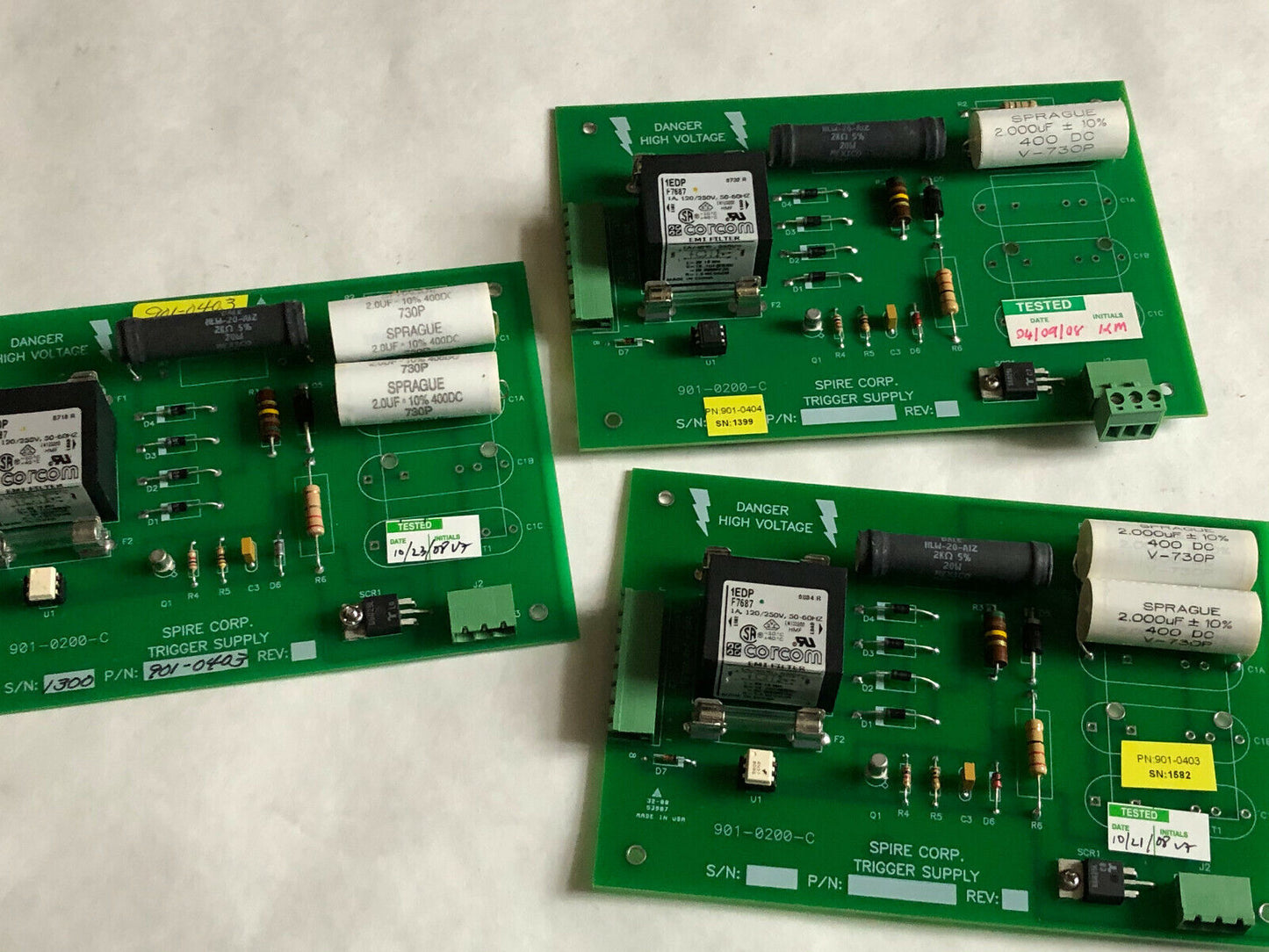 New Spire 901-0403,901-0403 Trigger Supply Board, Pcb 901-0200-C Control,Bd,Ag
