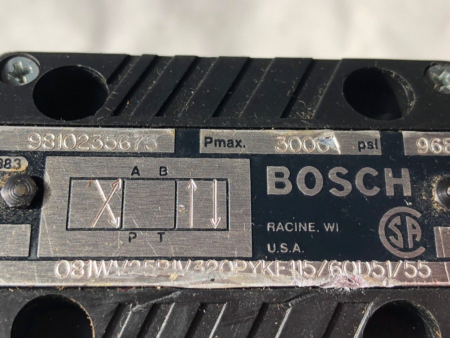 New Bosch 081Wv25p1v320pyke115/60D51/55, 9810231279,9810235675,222387 Valve,Ta