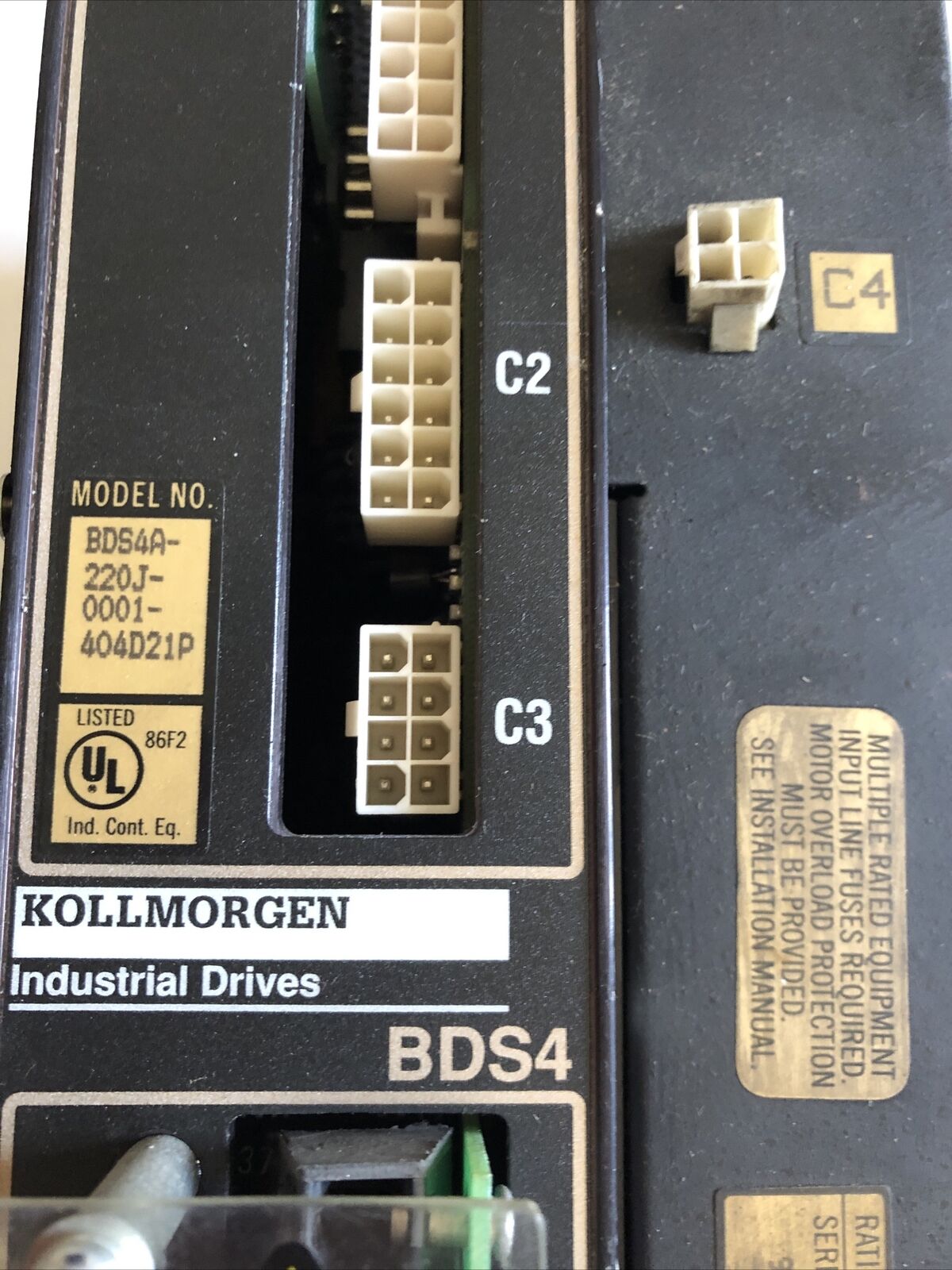 Kollmorger Bds4a-220J-0001-404D21p,Bds4,Industrial Drives,Servo Drive,Df
