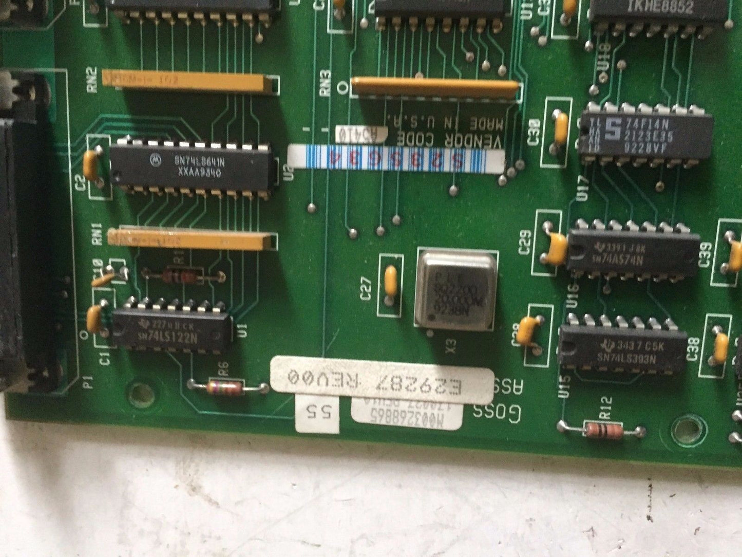 Goss E29287,Goss139927,139497 Apcs Graphic Controller Cpu 1E029287,Ae