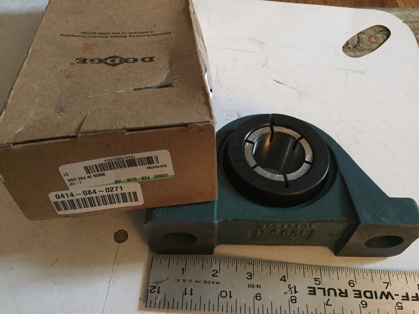 New Dodge P2b-Dlm-108 1-1/2", Dlm 1-1/2 209 Usa, Pillow Block Bearing,Br