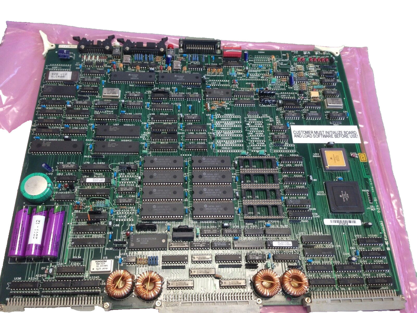 Kawasaki 50999-1485 Robot/Servo Pcb Board 9Za-51 Tpb-D.Vo 313414,9Za-41,To,Bc