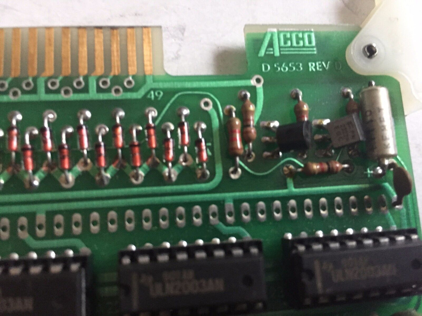 Acco D5653 Pc Board D5653 Rev D,Ed