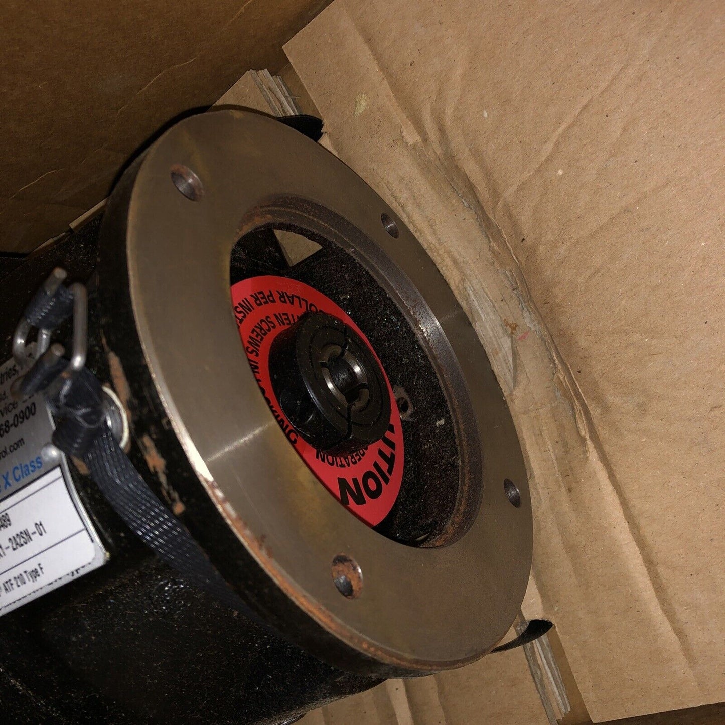 New Force Control 01-X1-2A2sn-01,Posidyne X Class Gear Servo Motor,Bt
