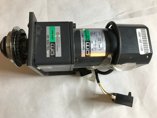 Oriental Motor 5Gu15kb-D3 Ac Gear Motor,Om 5Rk60gu-Amf2 60W 100V,Sif-1800,Sb