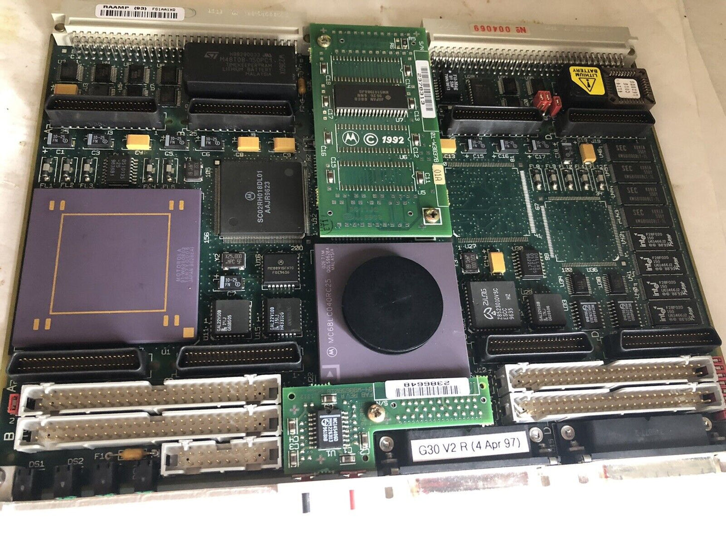 Motorola Vme-162-001 Mvme 3D Systems,84-W8884b01e Dp90105,C0316,Ld6000603,Tb