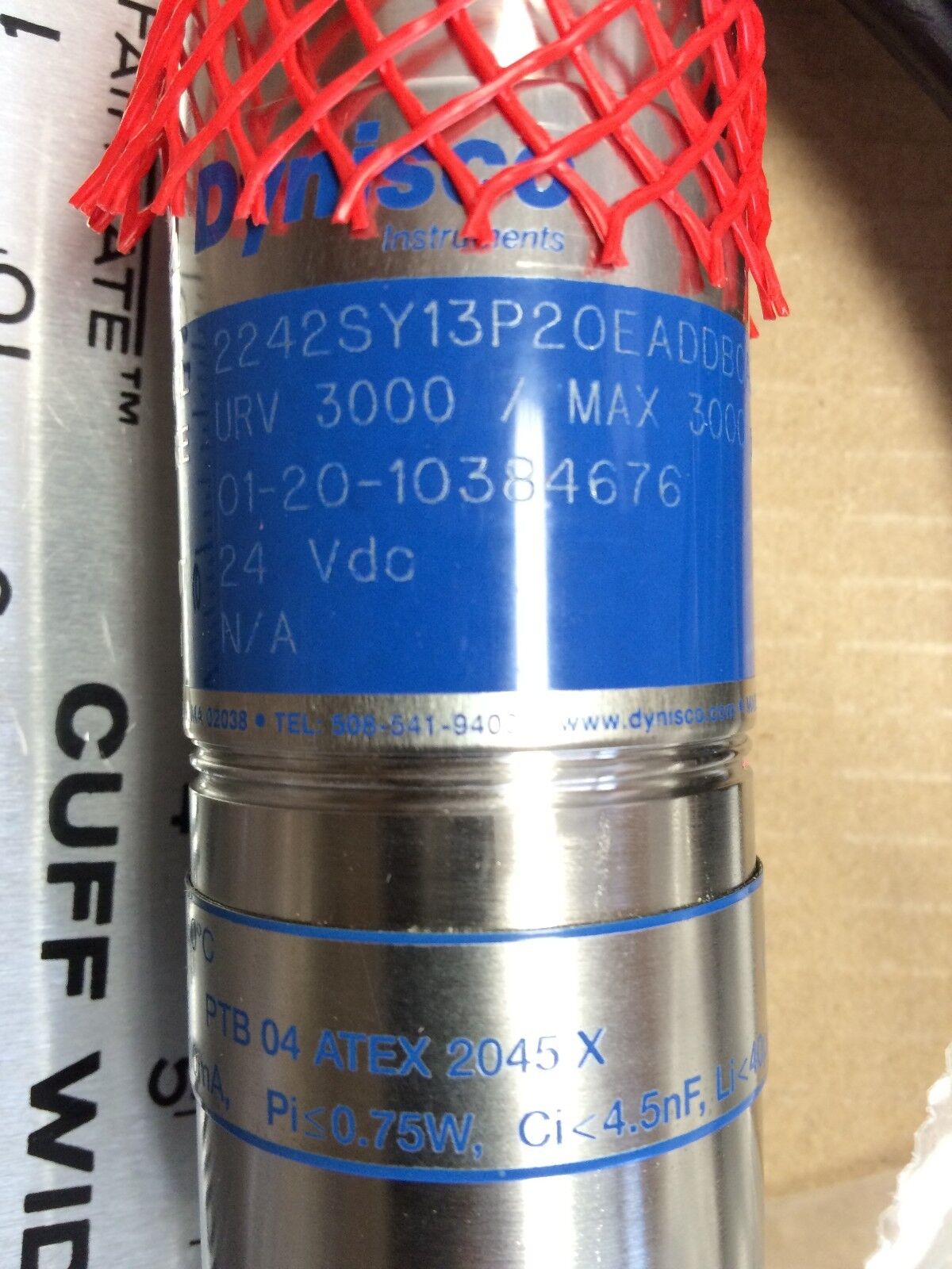 New Dynisco 2242Sy13p2oeaddbcazz Transducer,2242Sy13p20eaddbcazz ,24V,Bv