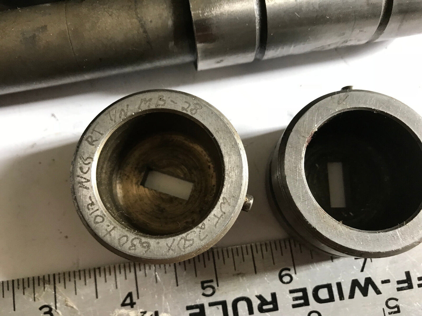 Wilson .250"X.630" Rectangle Punches & Dies Wilson .250"X.630",.250X.630+.012 Rt