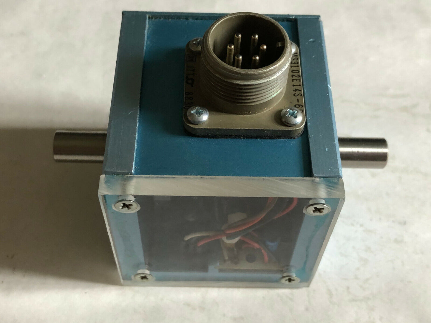 Qube 320600000000,Md,Ms3102e14s-6P,Dh,Itt 8830 Incremental Shaft Encoder,Ch