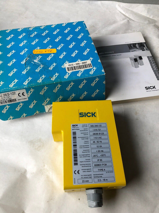 New Sick Optic Weu 26/2-122 Photoelectric  Switch  1 015 721 0.5-18M-Range,Hd