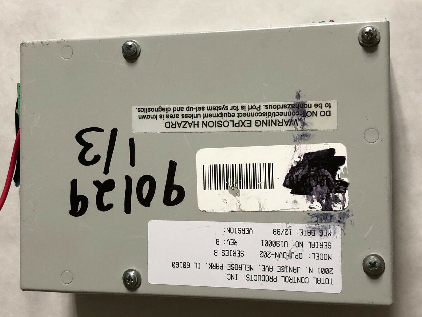 Total Control Qpj-Dvn-202 Communication Module For 5& 6" Devicenet,Fanuc,Eh