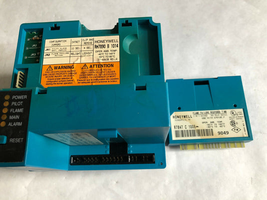 Honeywell Rm7890b1014,Q7800a1005 Dynamic Self-Check Amplifier R7847c1005,Sv