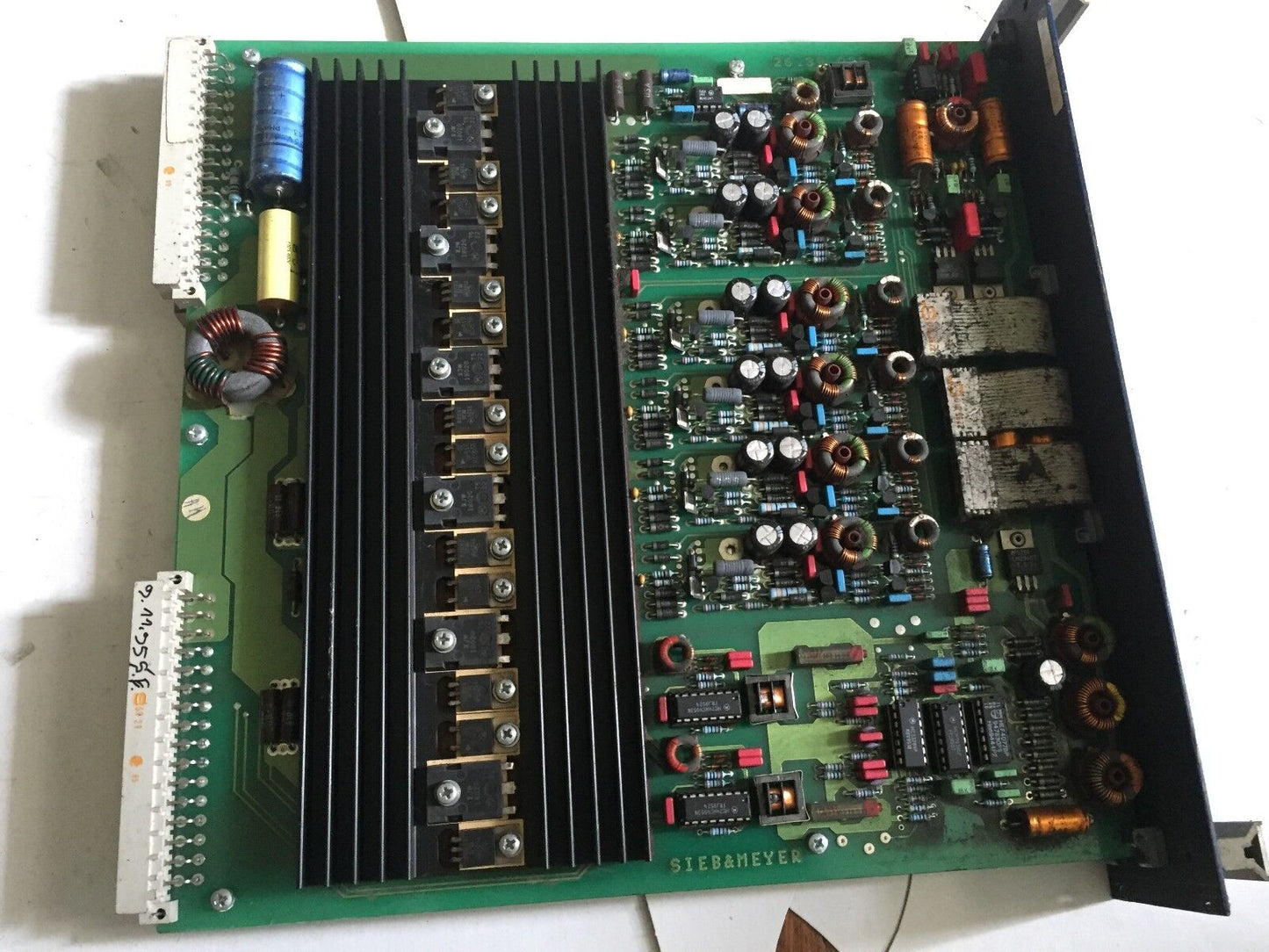 Itd M2,026.39.51,Sieb Meyer 26.39.058.2,B940429s Servo-Amplifier, 26.39.023.6,Bi