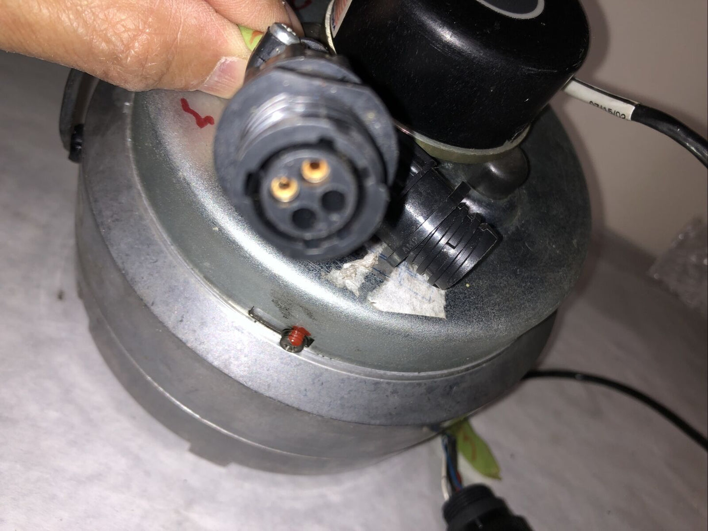Kollmorgen Gt-15012-999 Electric Motor,.625" Shaft,Pmi,V12fgt/M23 Enc,V12f67,Fg