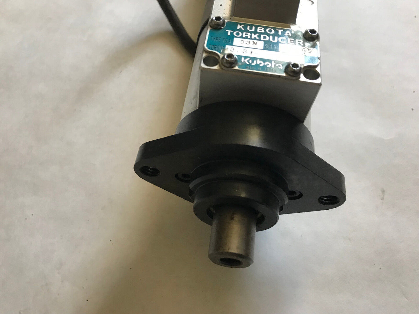 Kubota Ts-X 93N,3.3Nm,Seiko,Torkducer,Sinano Nutrunner Mx301-Tu01-H,5Da06-7Ss,Ah