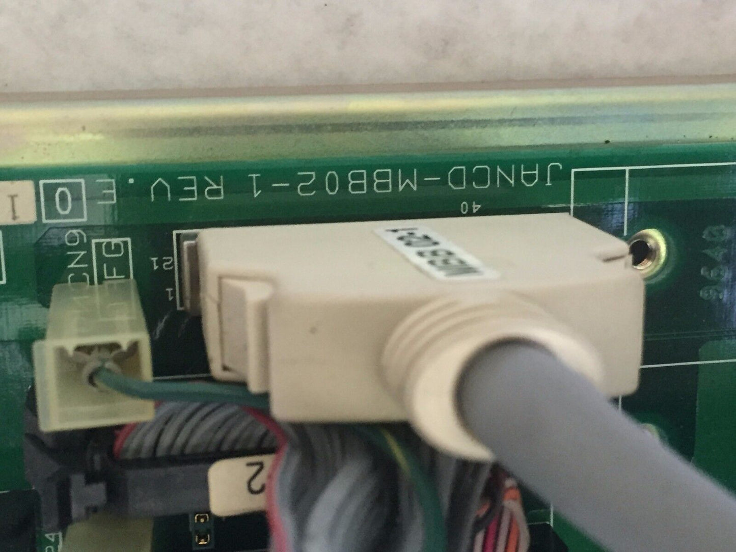 Yaskawa Jancd-Mbb02-1 Rev.E,Mry01b-1,Mi004,Jzncu-Mrk09-19 Backplane,Ek