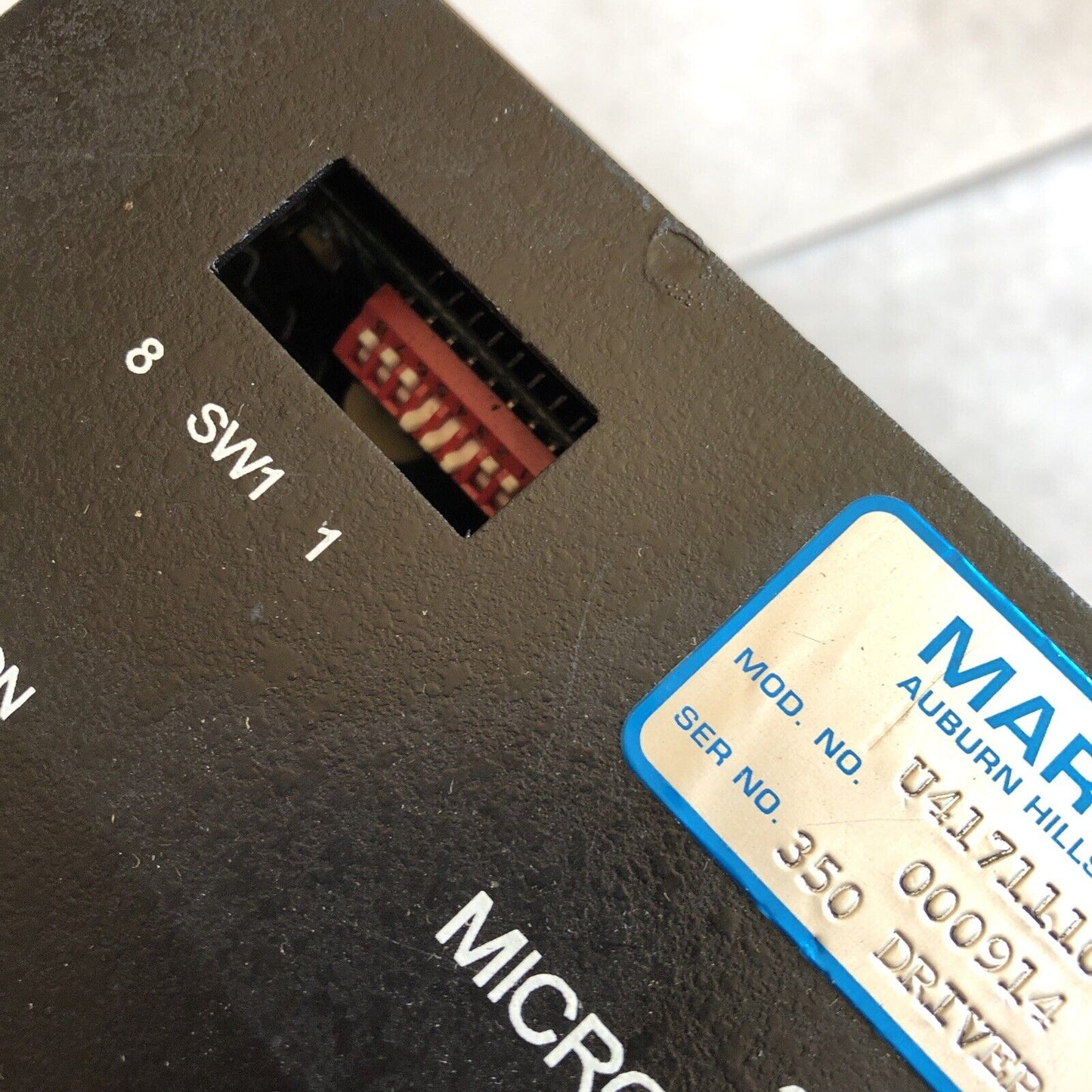 Marposs U4171110010 ,Marposs U4171110010 000914 350 Microstep Drive,Bi