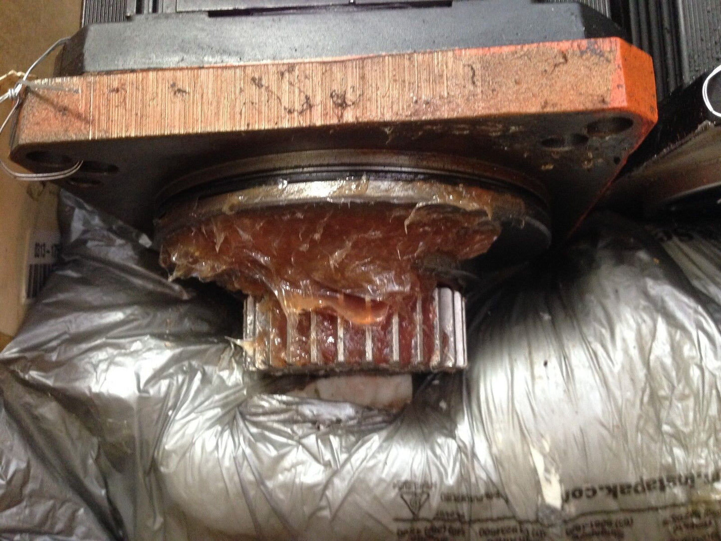 Nachi Mdm212hiv 2.1Kw Ac Servo Motor, 2.1Kw,2000-Rpm Nachi-Fusikoshi,Bk