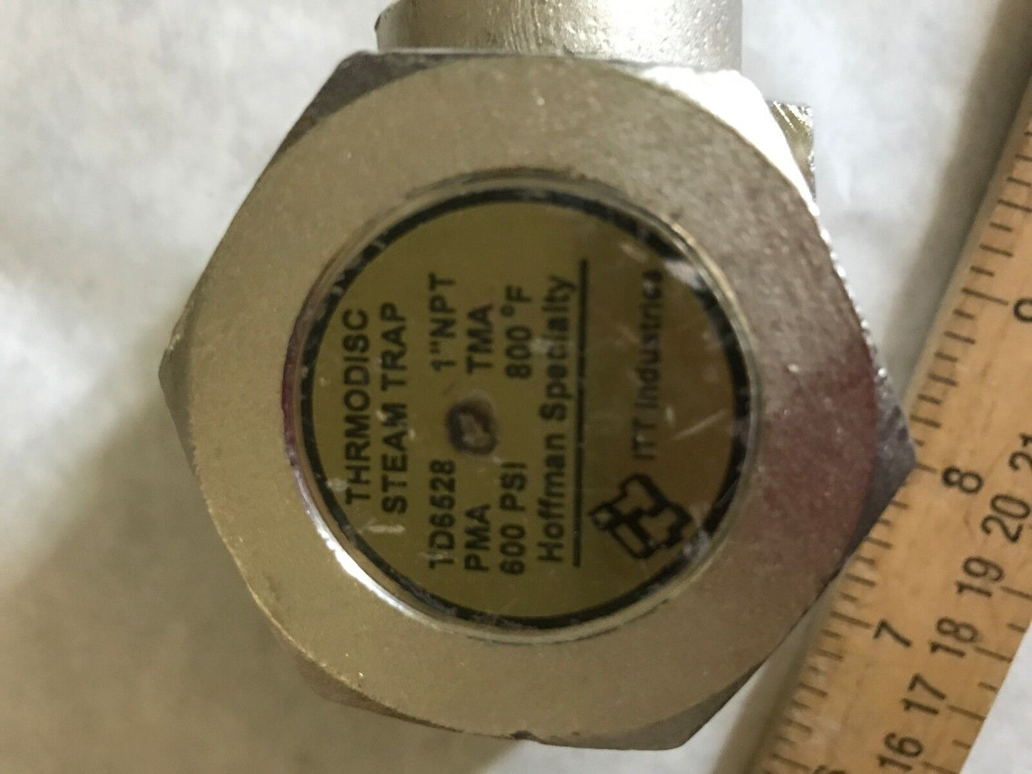 Itt Td6528,Hoffman Td6528 Specialty 1 Npt Thermodisc Steam Trap,Pma 600Psi,Bt