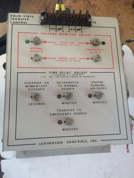 Lexco 3003860 Solid State Transfer Controller Lexco Bulletin 300,Cw