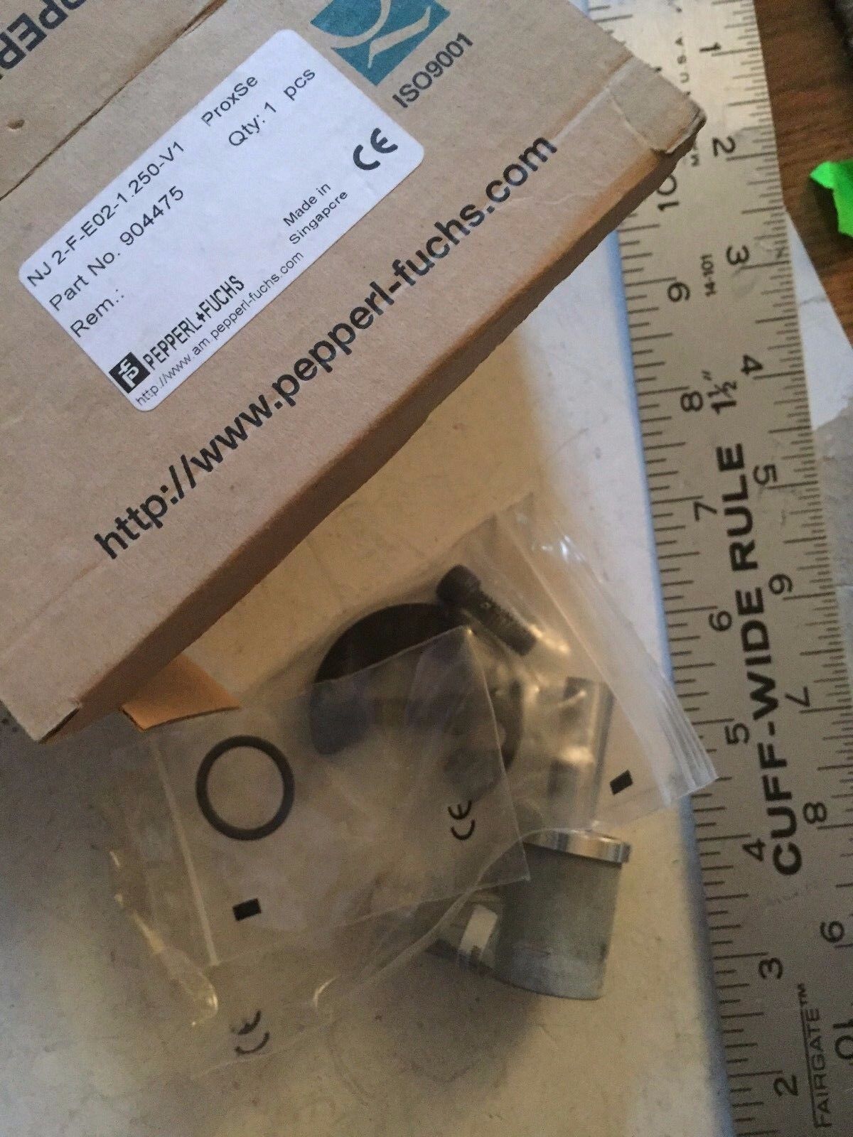 Pepperl+Fuchs Nj2-F-E02-1.250-V1 Proximity Sensor,Pepperl+Fuchs 904475,1250,Aa